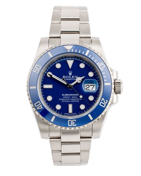 rolex 116619lb|Rolex Submariner Date watch: 18 ct white gold .